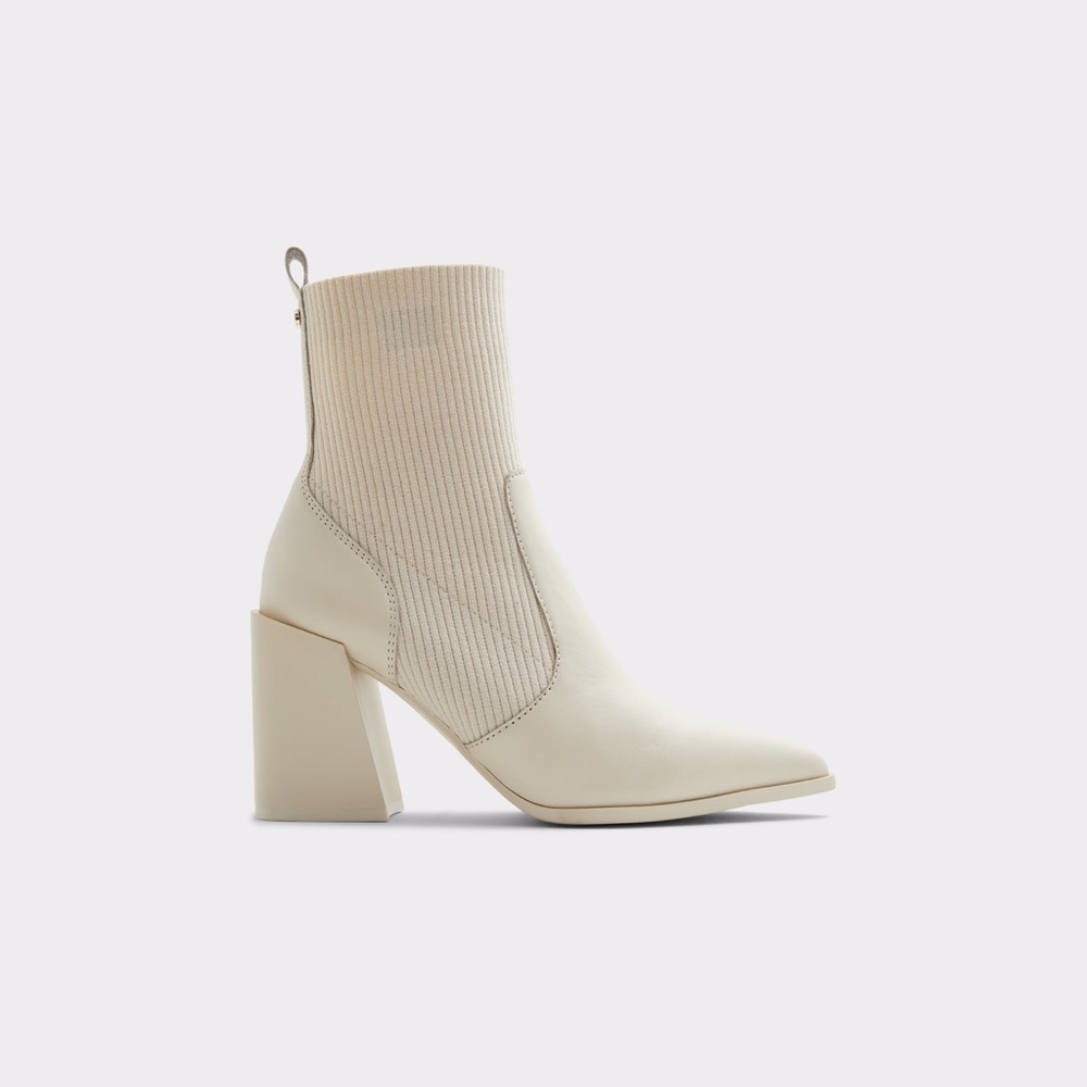 Aldo Sock Boot - Size 8.5 - Off White - NWB (New With Box)